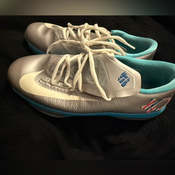 Nike KD 6 BARBER Unisex Kids Youth Size 7Y Kevin Durant - Picture 16 of 16